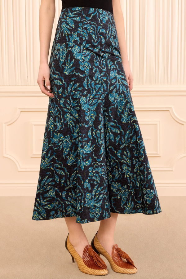 Ulla Johnson Clarisse Trumpet Midi Skirt