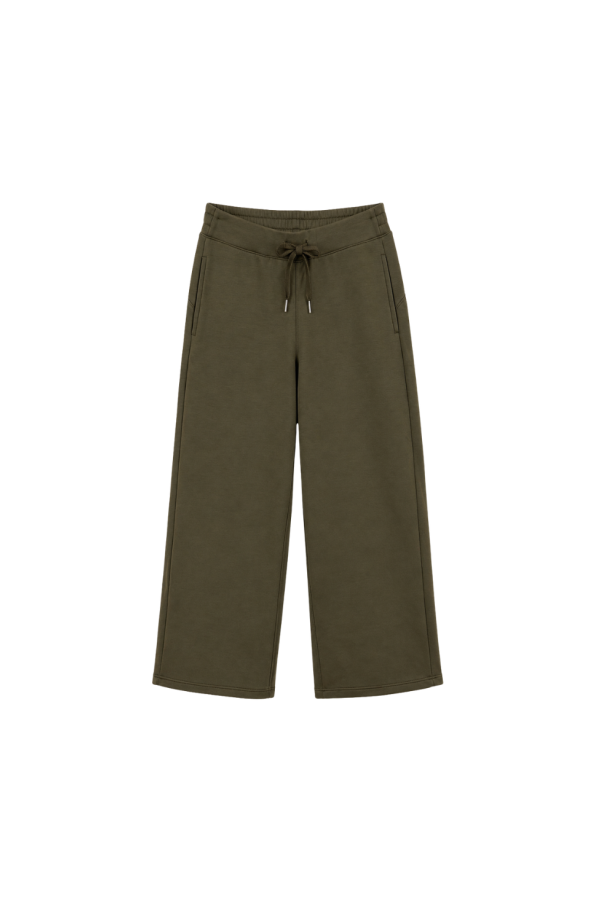 ELLIOTT LAUREN Wide Leg Lounge Pant - Olive