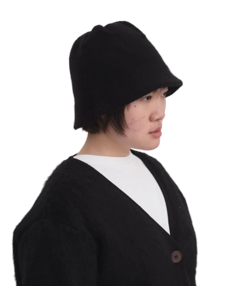 Stussy Giza Knit Bucket hat - black | Garmentory