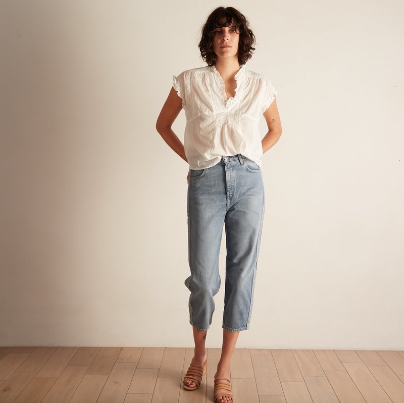 Levi's Made Crafted Barrel Jeans Knock Out Garmentory - Main Image