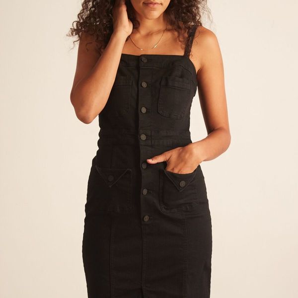 Mother Denim The Point Dress - Not Guilty | Garmentory Mother Denim The Point Dress - Not Guilty | Garmentory