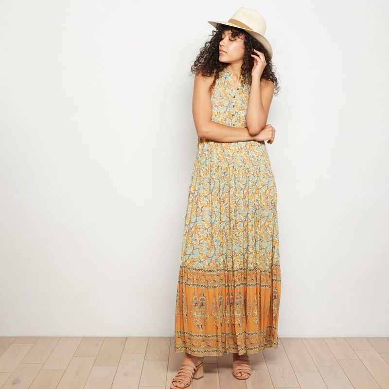delirium maxi dress Spell and the Gypsy Collective Delirium Maxi Dress Red Coral S