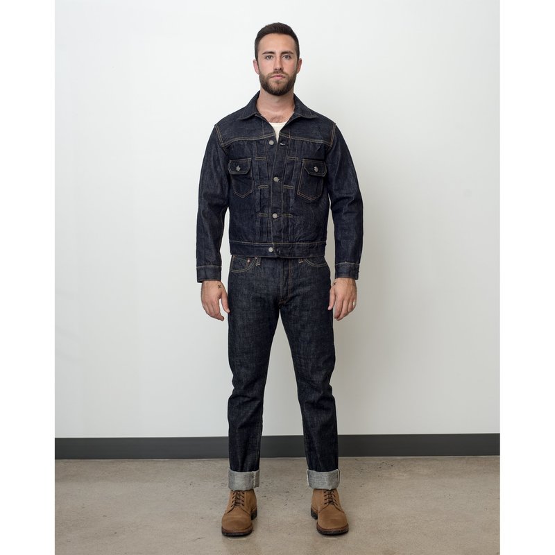 ジャケット・アウター SUGAR CANE DENIM JACKET 2ND TYPE Sugar Cane 1953 Type II Denim Jacket Aged Model