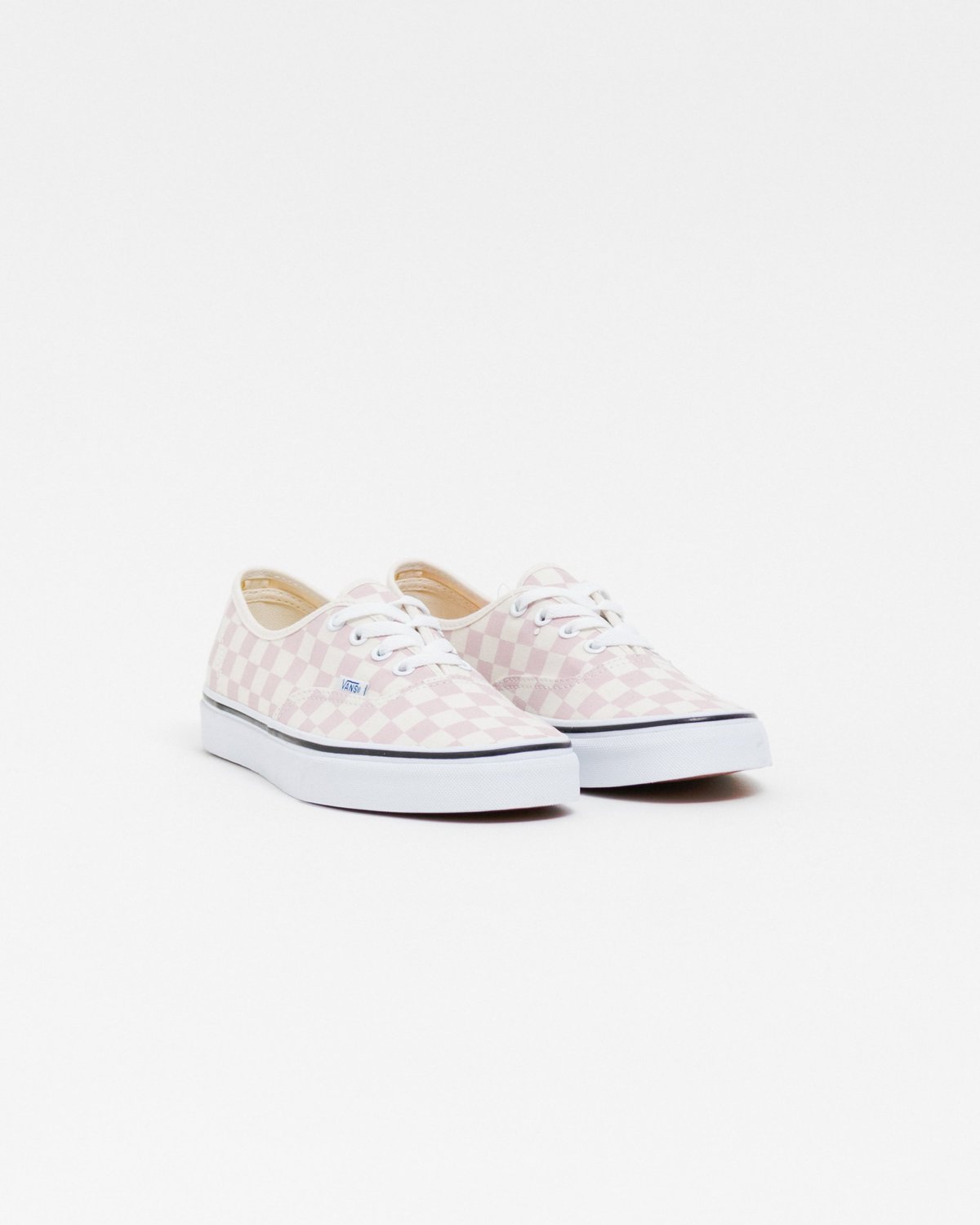 Vans Authentic Checkerboard Shoes Chalk Pink/Classic White
