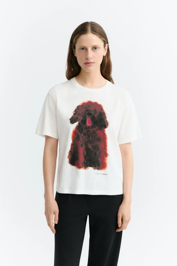 Thinking MU Pet Portrait Lucia Tee