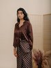 Wolcott : Takemoto Jim Blouse - Brown Silk Charmeuse - Thumbnail 2