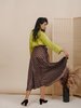 Wolcott : Takemoto Jim Blouse - Lime Silk Charmeuse - Thumbnail 4