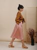 Wolcott : Takemoto Shadow Skirt - Pink Silk - Thumbnail 5