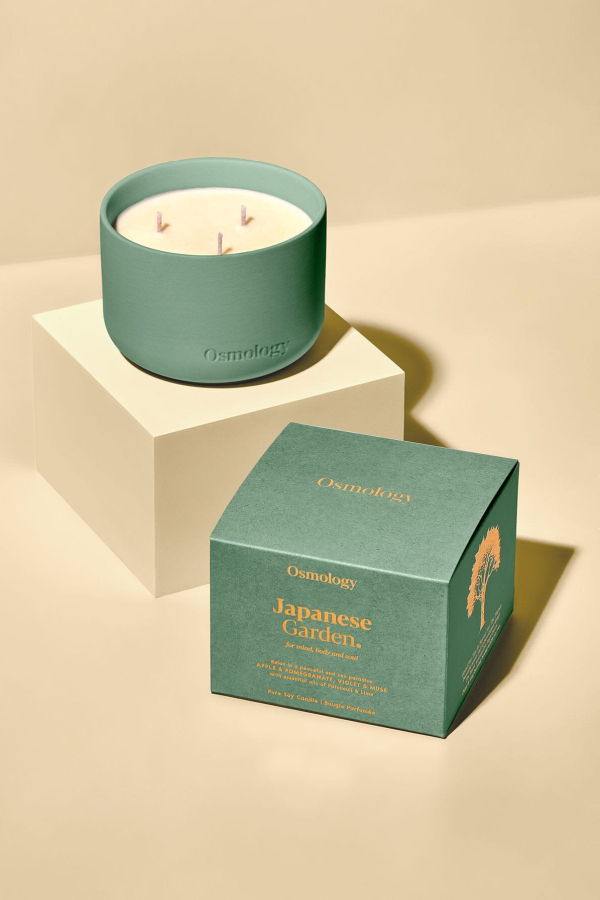 Osmology Japanese Garden Scented Triple Wick Candle