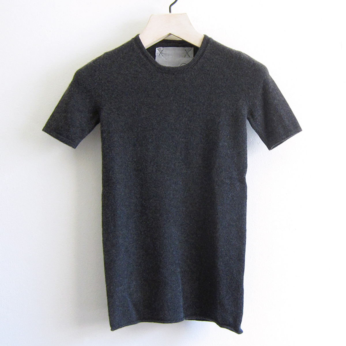 MJ Watson Cashmere Tee - Anthracite - Image 1 of 3