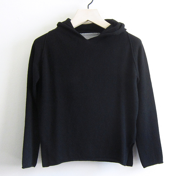 MJ Watson Cashmere Hoodie - Black