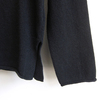 MJ Watson Cashmere Hoodie - Black - Thumbnail 3