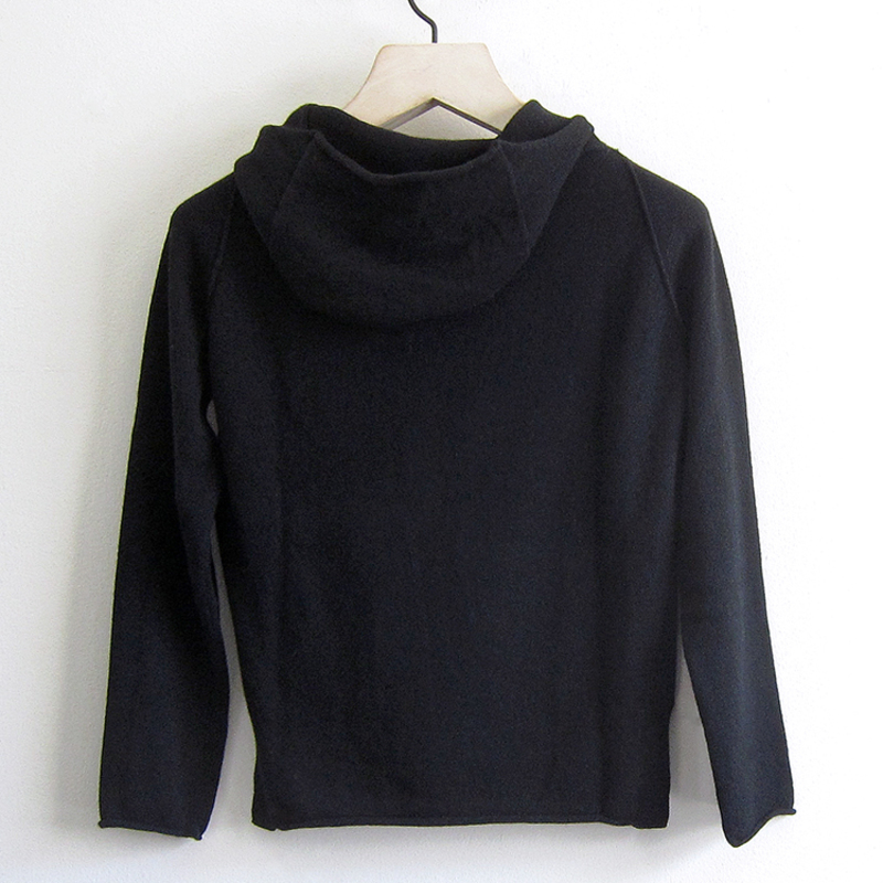 MJ Watson Cashmere Hoodie - Black