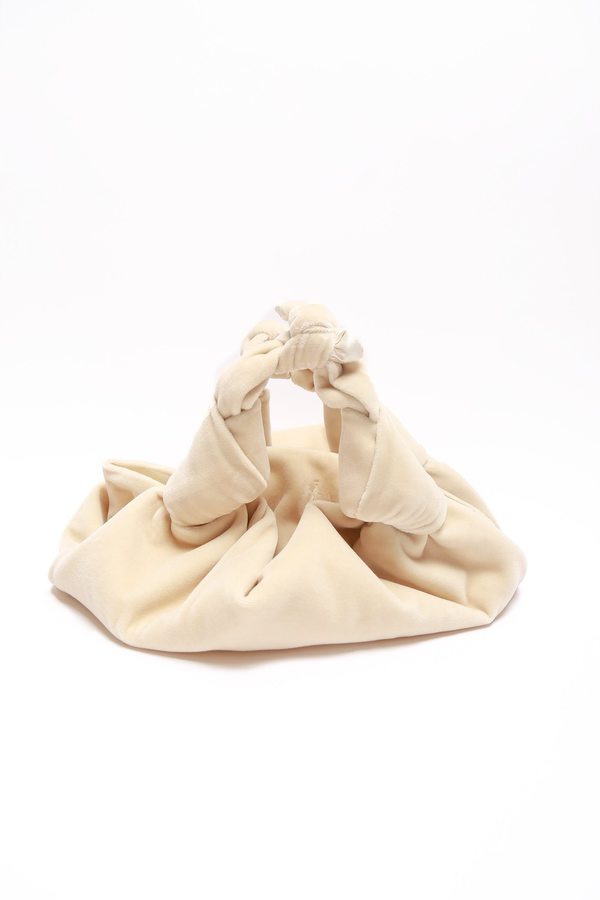 The Row The Ascot Bag Small White Gold on Garmentory