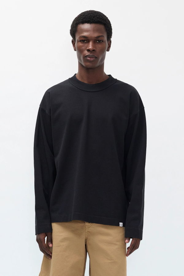Norse Projects Isefjord Compact Cotton LS T-Shirt