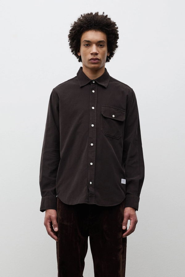 Norse Projects Kongshoved Relaxed Micro Cord Shirt