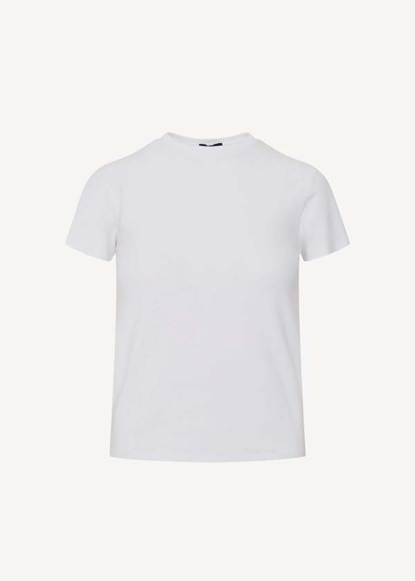 Patrick Assaraf Pima Cotton Stretch Slim T-Shirt