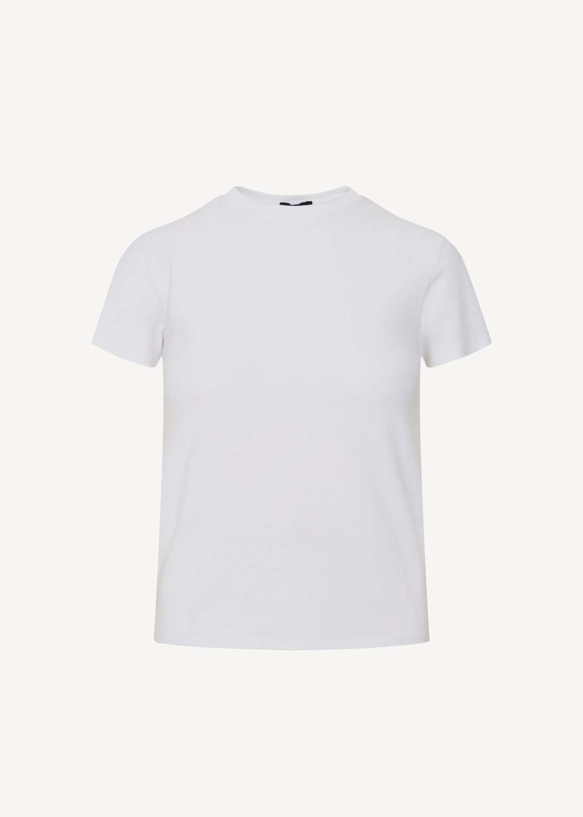 Patrick Assaraf Pima Cotton Stretch Slim T-Shirt - Image 7 of 7