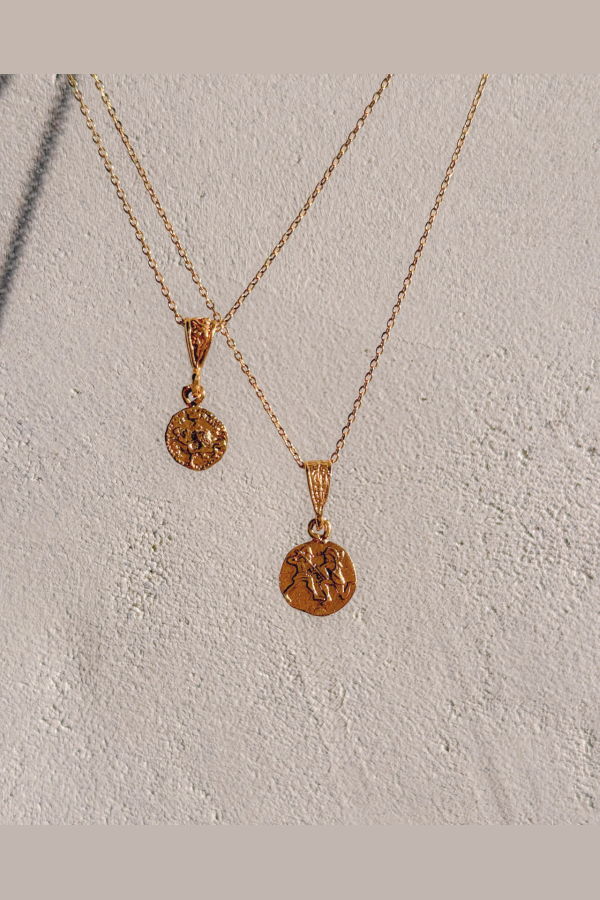 Isadore Lee Pocket Change Coin Drop Necklace