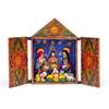 Ten Thousand Villages Regal Retablo Nativity Scene - Jewel Tones - Thumbnail 1