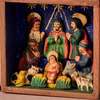 Ten Thousand Villages Regal Retablo Nativity Scene - Jewel Tones - Thumbnail 5