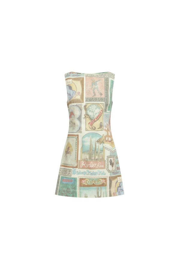 ALÉMAIS Andie Denim Mini Dress - Multi