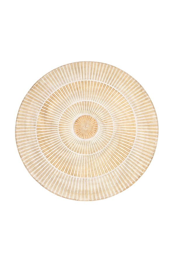 Expo Bazaar Wooden Wall Decor - Beige