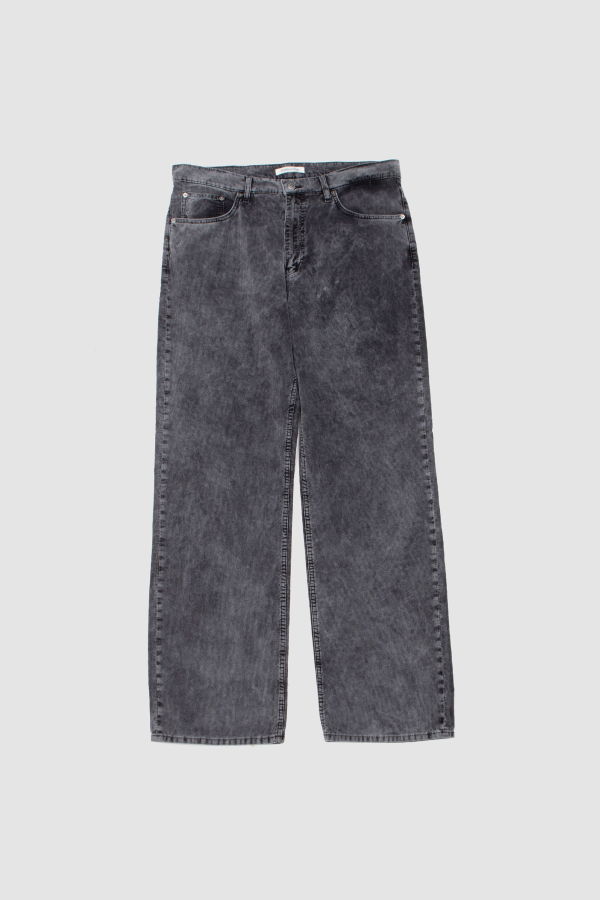 Sunflower Relaxed Boot Cinch Trousers - Old Grey