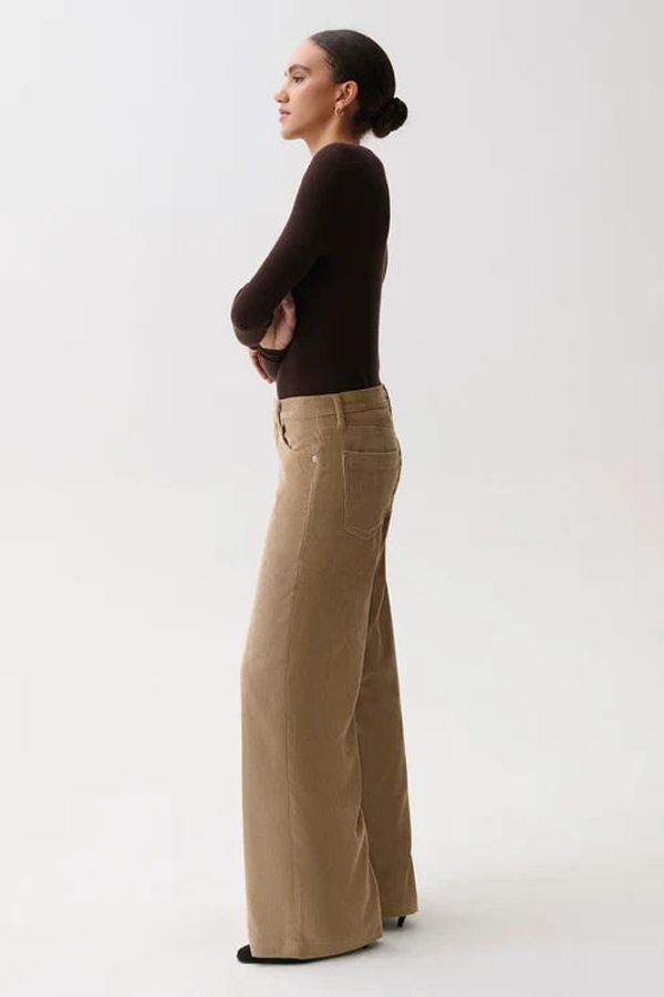 Pistola Jadyn Low Slung Palazzo Pants - Camel