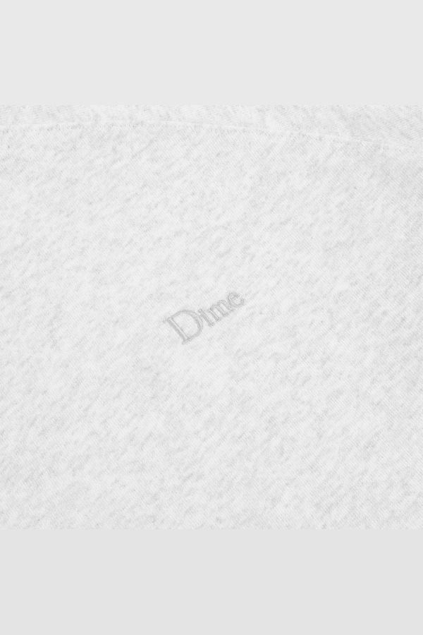 Dime Classic Small Logo Hoodie - Ash