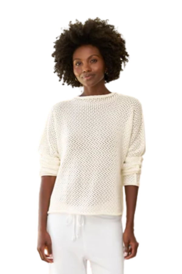 Frank & Eileen Monterey Pointelle Sweater