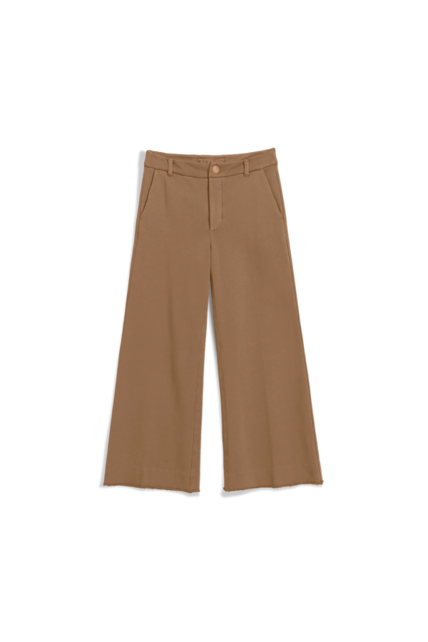 Frank & Eileen Cropped Riley Trouser - Chai