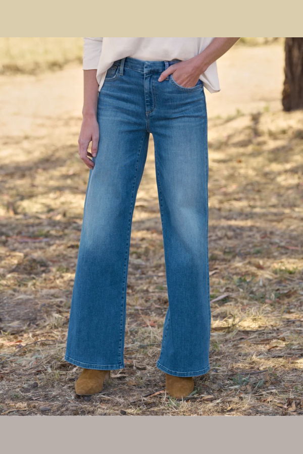 Frank & Eileen East Galway Wide-Leg Jean - 2002 Wash