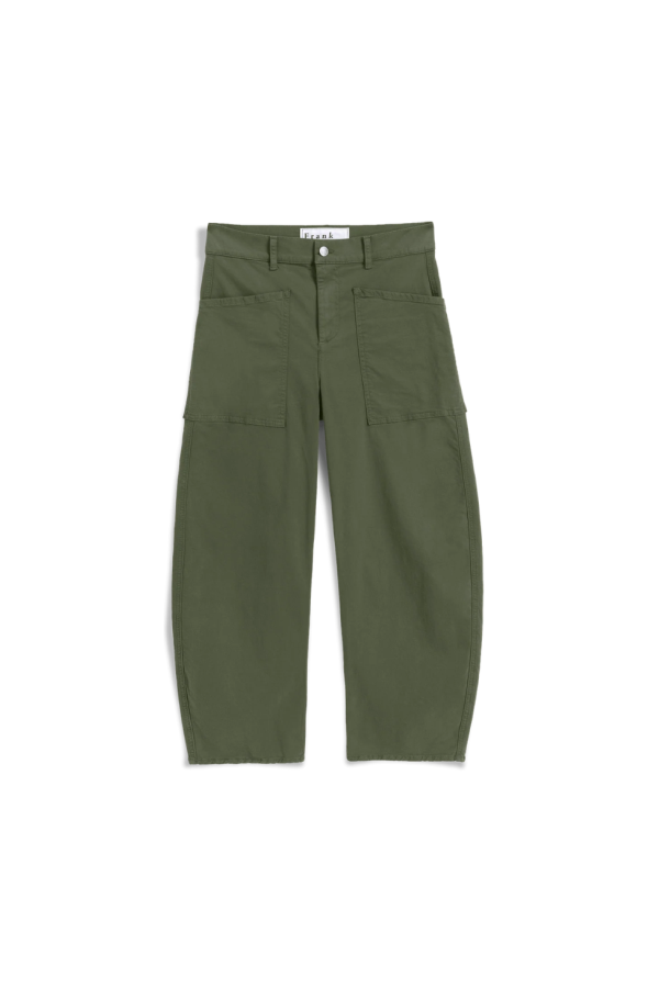 Frank & Eileen Everyday Barrel Pant - Army