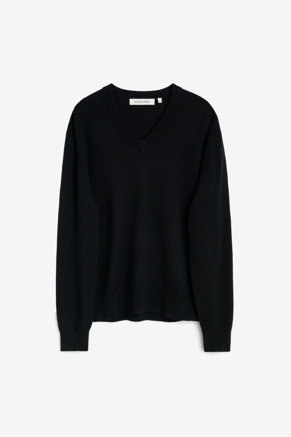 Sunflower Moon Merino V-Neck Jumper