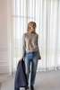 Guest in Residence Pebble Stripe Shrunken Crew Sweater - Thumbnail 2