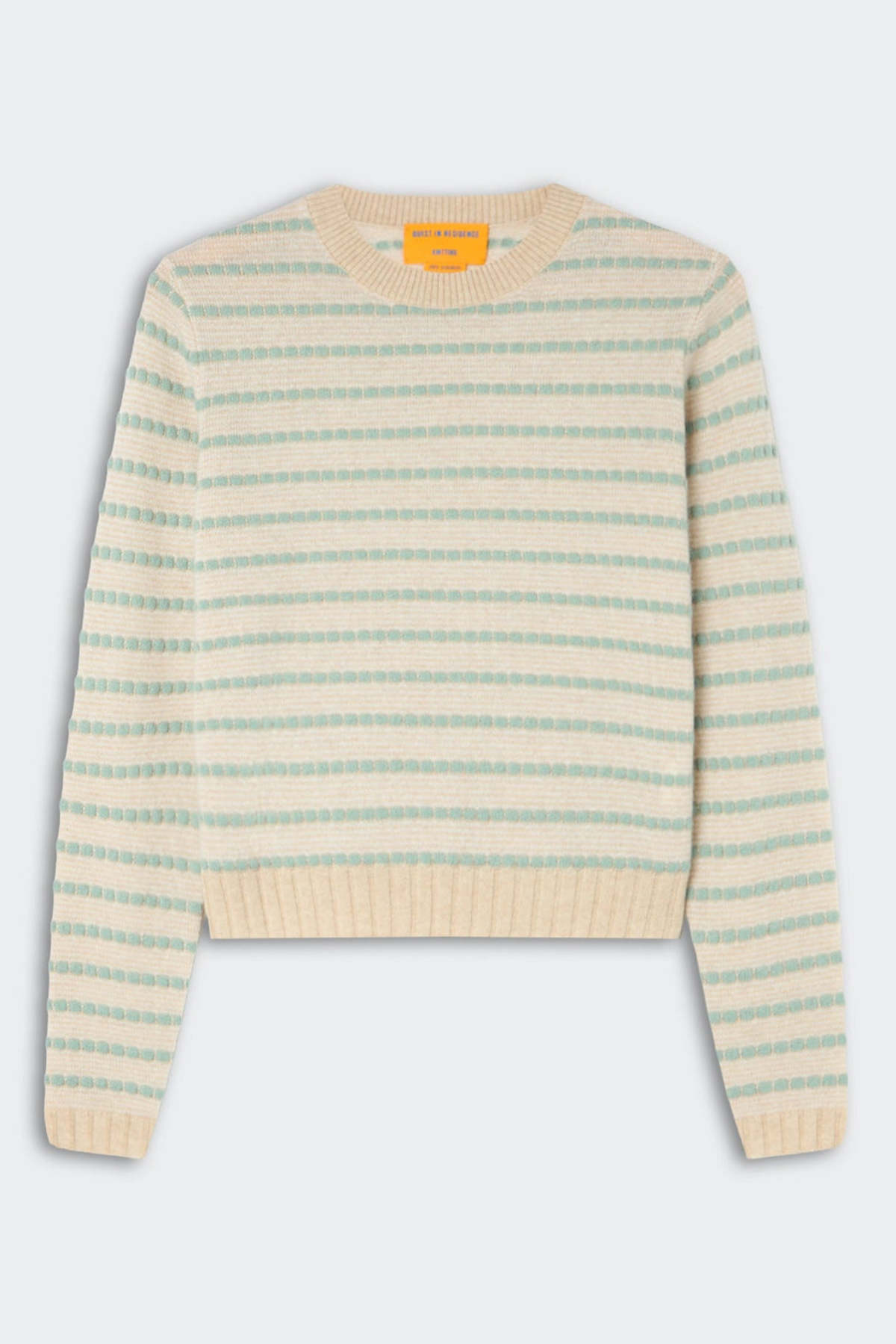Guest in Residence Pebble Stripe Shrunken Crew Sweater - Image 5 of 10