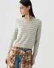 Guest in Residence Pebble Stripe Shrunken Crew Sweater - Thumbnail 7