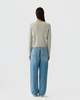 Guest in Residence Pebble Stripe Shrunken Crew Sweater - Thumbnail 10