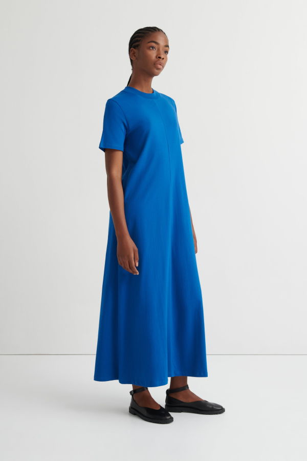 Kowtow Topic Dress - Blue Orchid