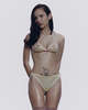 Leonie Mauchant Eva Adjustable Halter Mesh Bra - Yellow/Pink - Thumbnail 7