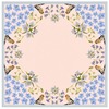 Matty Miller Studio 100% Silk Scarf: Pink Gentian - Wildflower Bird Design - Thumbnail 8