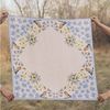 Matty Miller Studio 100% Silk Scarf: Pink Gentian - Wildflower Bird Design - Thumbnail 10