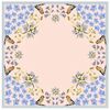 Matty Miller Studio 100% Silk Scarf: Pink Gentian - Wildflower Bird Design - Thumbnail 11