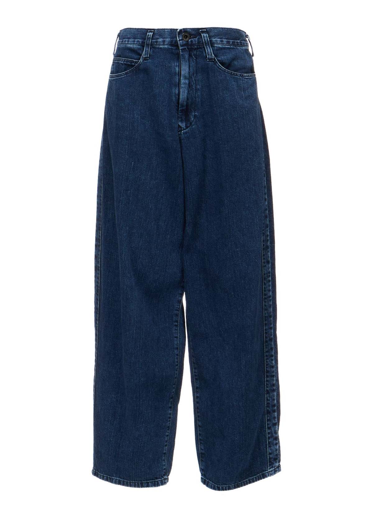Y's 8oz Denim Chemical Wash Side Braid Jeans - Image 1 of 2