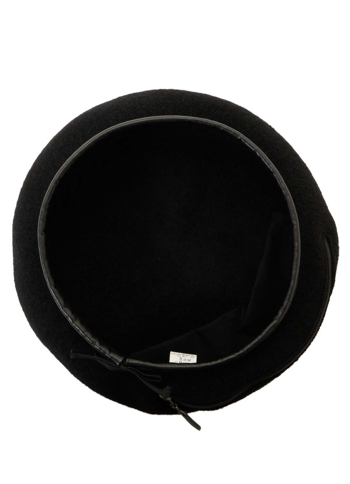 Y's Zip Beret - Black - Image 6 of 6