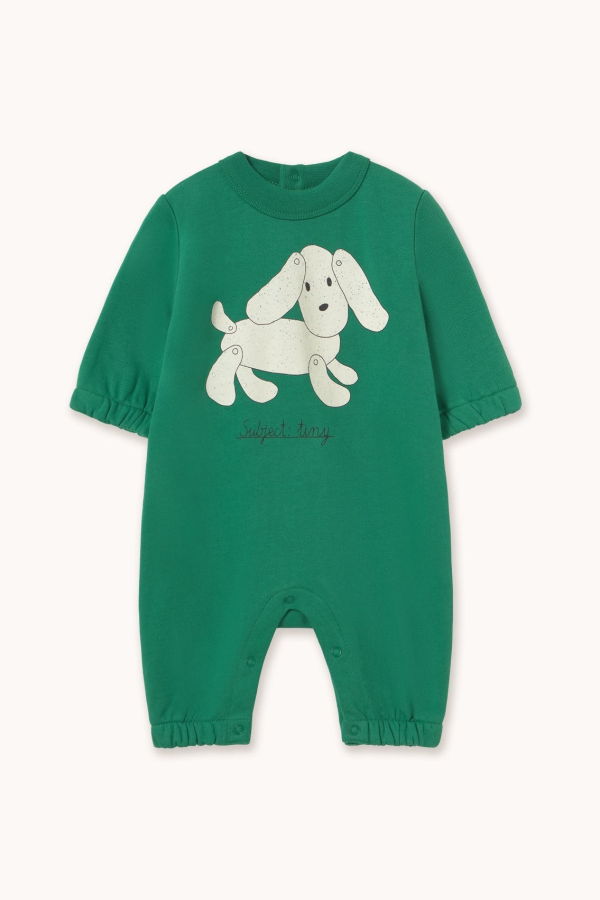 KIDS Tinycottons Dog Graphic Playsuit