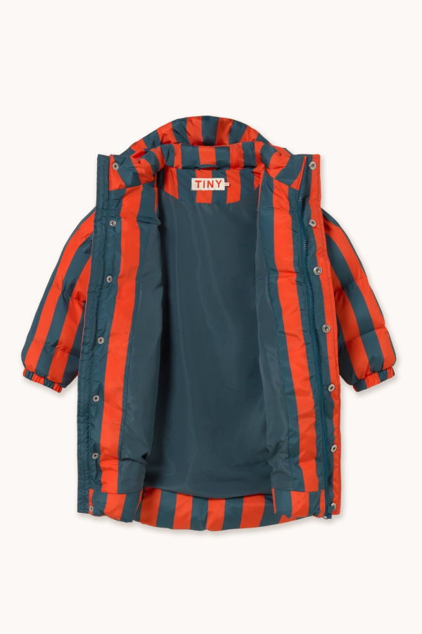 KIDS Tinycottons Stripes Padded Jacket