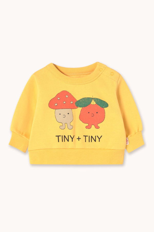 KIDS Tinycottons Tiny & Tiny Graphic Baby Sweatshirt