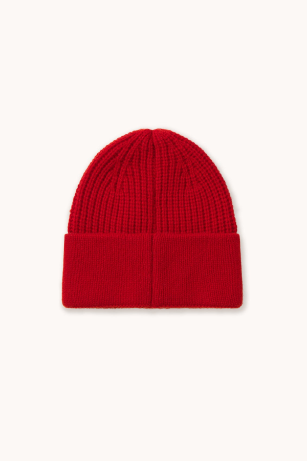 KIDS Tinycottons Tiny Beanie - Dark Red
